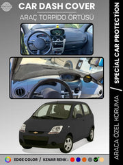 CHEVROLET SPARK (2009-2015) Uyumlu Torpido Örtüsü Araca Özel Ön Göğüs Koruma