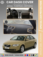 VOLVO S40 (2008-2012) Uyumlu Torpido Örtüsü Araca Özel Ön Göğüs Koruma