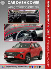HYUNDAI TUCSON NX4 (2021-2024) Uyumlu Torpido Örtüsü Araca Özel Ön Göğüs Koruma