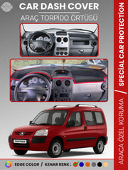 PEUGEOT PARTNER (2002-2008) Uyumlu Torpido Örtüsü Araca Özel Ön Göğüs Koruma