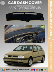 VOLKSWAGEN GOLF 3 MK3 (1991-1998) Uyumlu Torpido Örtüsü Araca Özel Ön Göğüs Koruma