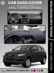 AUDI Q7 (2005-2015) Uyumlu Torpido Örtüsü Araca Özel Ön Göğüs Koruma