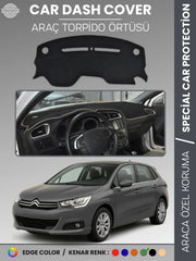 CITROEN C4 (2005-2020) Uyumlu Torpido Örtüsü Araca Özel Ön Göğüs Koruma