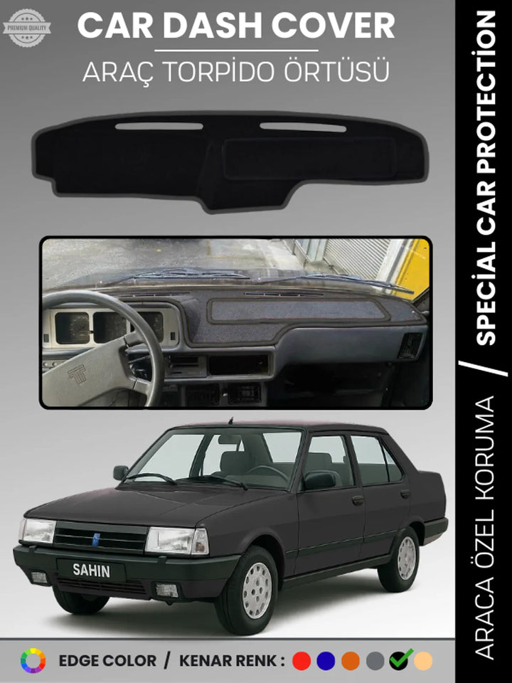 TOFAŞ ŞAHİN DOĞAN KARTAL (1988-1993) Uyumlu Torpido Örtüsü Araca Özel Ön Göğüs Koruma