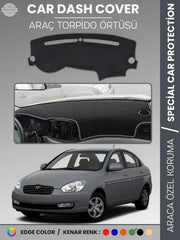 HYUNDAİ ACCENT (2006-2011) Uyumlu Torpido Örtüsü Araca Özel Ön Göğüs Koruma