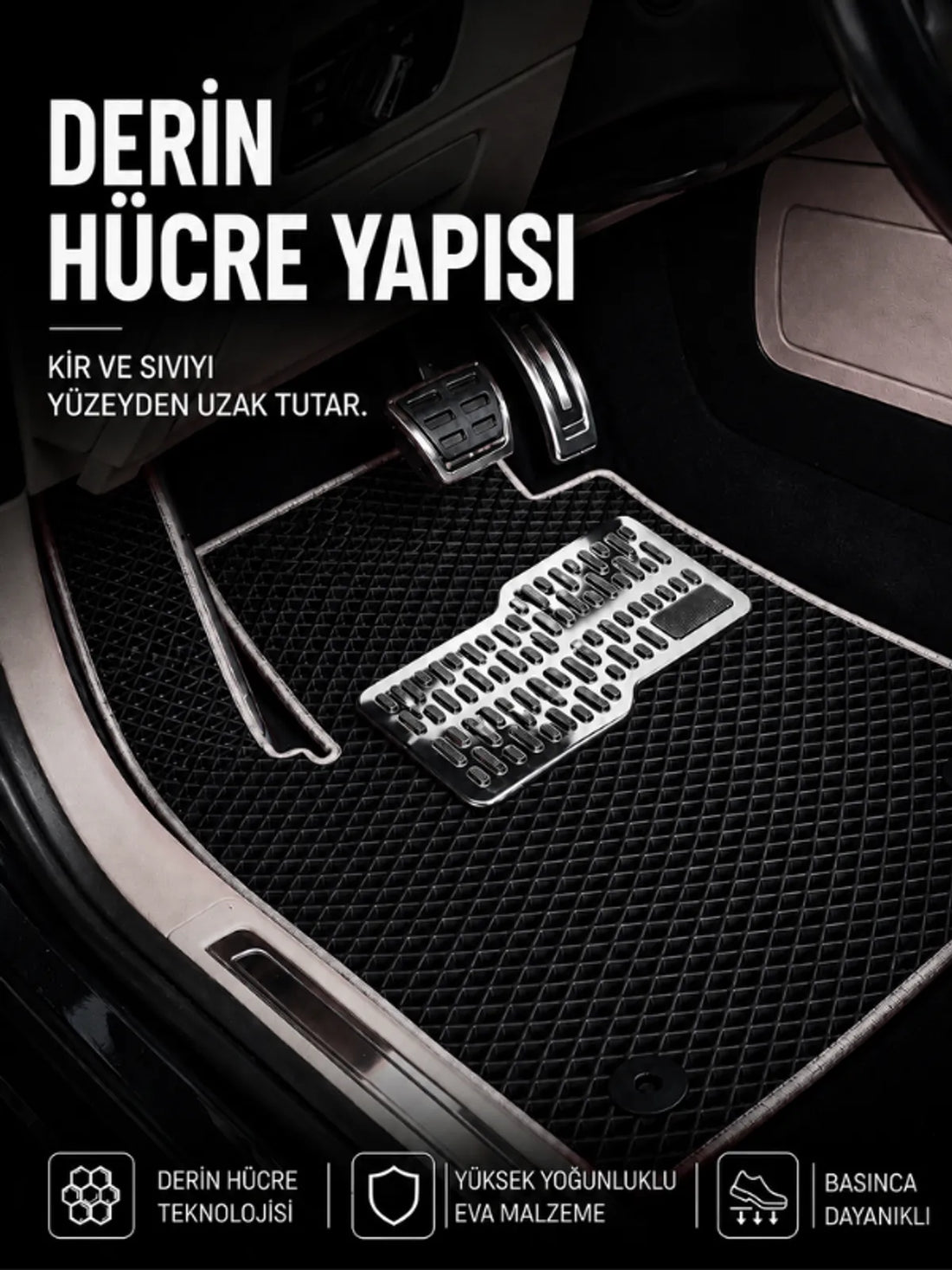 BMW X1-G45 (2022-2025) Araca Özel EVA Oto Paspas Seti Topukluk Dahil Tam Set