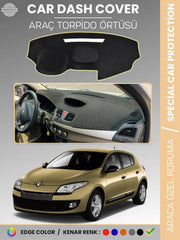 RENAULT MEGANE 3 NAVİGASYONSUZ (2009-2016) Uyumlu Torpido Örtüsü Araca Özel Ön Göğüs Koruma