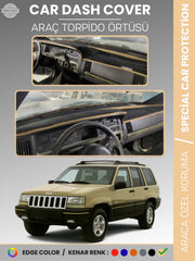 JEEP GRAND CHEROKEE (1993-1998) Uyumlu Torpido Örtüsü Araca Özel Ön Göğüs Koruma