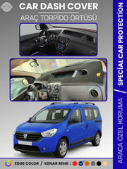 DACIA DOKKER (2012-2020) Uyumlu Torpido Örtüsü Araca Özel Ön Göğüs Koruma