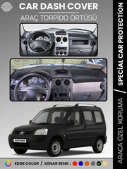 PEUGEOT PARTNER (2002-2008) Uyumlu Torpido Örtüsü Araca Özel Ön Göğüs Koruma