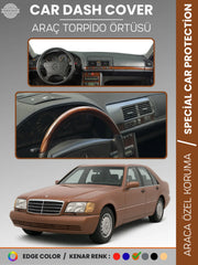 MERCEDES S CLASS W140 (1991-1998) Uyumlu Torpido Örtüsü Araca Özel Ön Göğüs Koruma