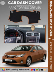 TOYOTA AVENSIS T27 (2009-2018) Uyumlu Torpido Örtüsü Araca Özel Ön Göğüs Koruma