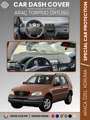 MERCEDES ML320 / ML430 / ML270 W163 (1997-2005) Uyumlu Torpido Örtüsü Araca Özel Ön Göğüs Koruma