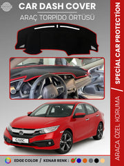 HONDA CIVIC (2015-2022) Uyumlu Torpido Örtüsü Araca Özel Ön Göğüs Koruma