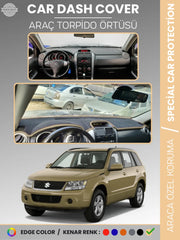 SUZUKI GRAND VİTARA (2006-2012) Uyumlu Torpido Örtüsü Araca Özel Ön Göğüs Koruma