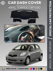 TOYOTA YARİS (2005-2013) Uyumlu Torpido Örtüsü Araca Özel Ön Göğüs Koruma