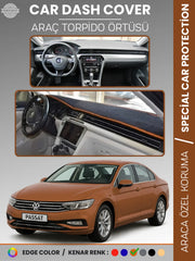VOLKSWAGEN PASSAT B8 (2015-2020) Uyumlu Torpido Örtüsü Araca Özel Ön Göğüs Koruma