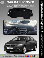PEUGEOT 301 (2012-2024) Uyumlu Torpido Örtüsü Araca Özel Ön Göğüs Koruma