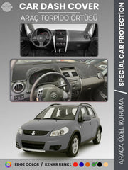 SUZUKI SX4 (2006-2014) Uyumlu Torpido Örtüsü Araca Özel Ön Göğüs Koruma