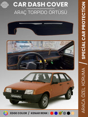 LADA SAMARA KARBİRATÖRLÜ (1990-2004) Uyumlu Torpido Örtüsü Araca Özel Ön Göğüs Koruma