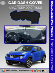 NISSAN JUKE F15 (2010-2019) Uyumlu Torpido Örtüsü Araca Özel Ön Göğüs Koruma