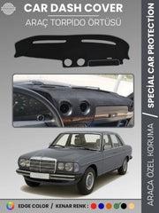 MERCEDES E SERİSİ W123 (1976-1985) Uyumlu Torpido Örtüsü Araca Özel Ön Göğüs Koruma