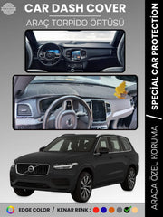VOLVO XC90 (2015-2024) Uyumlu Torpido Örtüsü Araca Özel Ön Göğüs Koruma