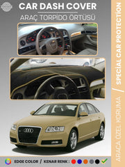 AUDI A6 (2005-2011) Uyumlu Torpido Örtüsü Araca Özel Ön Göğüs Koruma