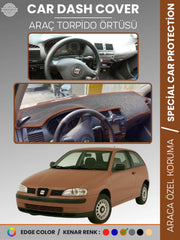 SEAT İBİZA (1998-2001) Uyumlu Torpido Örtüsü Araca Özel Ön Göğüs Koruma