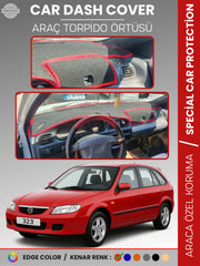 MAZDA 323 BJ HATCHBACK KAPAKLI (1998-2003) Uyumlu Torpido Örtüsü Araca Özel Ön Göğüs Koruma