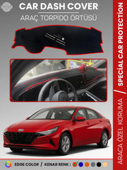 HYUNDAİ ELANTRA (2021+) Uyumlu Torpido Örtüsü Araca Özel Ön Göğüs Koruma