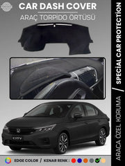 HONDA CITY (2020+) Uyumlu Torpido Örtüsü Araca Özel Ön Göğüs Koruma