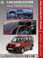 FIAT DOBLO (2000-2008) Uyumlu Torpido Örtüsü Araca Özel Ön Göğüs Koruma