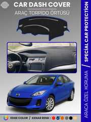MAZDA 3 (2009-2013) Uyumlu Torpido Örtüsü Araca Özel Ön Göğüs Koruma