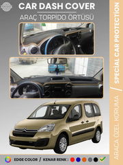 CITROEN BERLİNGO (2008-2017) Uyumlu Torpido Örtüsü Araca Özel Ön Göğüs Koruma