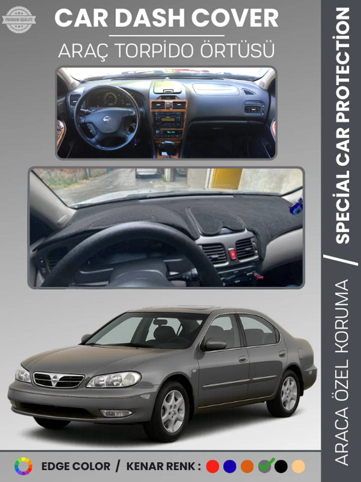 NISSAN MAXIMA A33 (2000-2003) Uyumlu Torpido Örtüsü Araca Özel Ön Göğüs Koruma