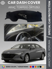 HYUNDAİ ELANTRA (2021+) Uyumlu Torpido Örtüsü Araca Özel Ön Göğüs Koruma