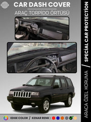 JEEP GRAND CHEROKEE (1993-1998) Uyumlu Torpido Örtüsü Araca Özel Ön Göğüs Koruma