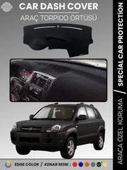HYUNDAİ TUCSON (2004-2009) Uyumlu Torpido Örtüsü Araca Özel Ön Göğüs Koruma
