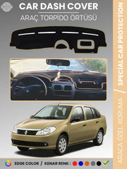 RENAULT SYMBOL 2 ALİZE (2008-2013) Uyumlu Torpido Örtüsü Araca Özel Ön Göğüs Koruma