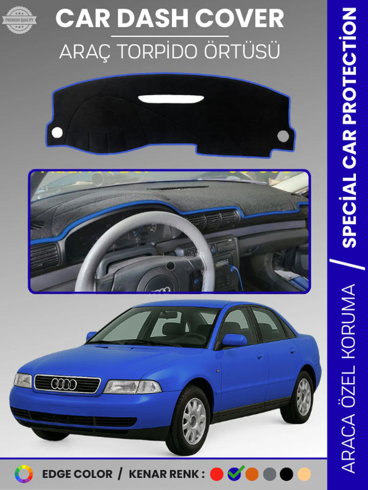 AUDI А4 (1994-2001) Uyumlu Torpido Örtüsü Araca Özel Ön Göğüs Koruma