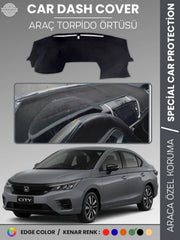 HONDA CITY (2020+) Uyumlu Torpido Örtüsü Araca Özel Ön Göğüs Koruma
