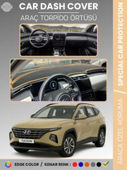 HYUNDAI TUCSON NX4 (2021-2024) Uyumlu Torpido Örtüsü Araca Özel Ön Göğüs Koruma