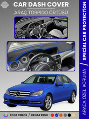 MERCEDES C CLASS W204 (2007-2014) Uyumlu Torpido Örtüsü Araca Özel Ön Göğüs Koruma