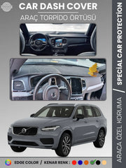 VOLVO XC90 (2015-2024) Uyumlu Torpido Örtüsü Araca Özel Ön Göğüs Koruma