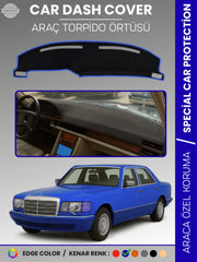 MERCEDES S CLASS W126 (1979-1991) Uyumlu Torpido Örtüsü Araca Özel Ön Göğüs Koruma