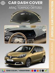 RENAULT SCENIC 3 (2009-2016) Uyumlu Torpido Örtüsü Araca Özel Ön Göğüs Koruma