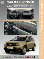 DACIA DUSTER (2023+) Uyumlu Torpido Örtüsü Araca Özel Ön Göğüs Koruma