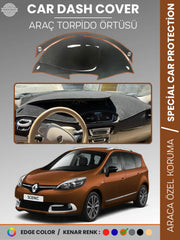 RENAULT SCENIC 3 (2009-2016) Uyumlu Torpido Örtüsü Araca Özel Ön Göğüs Koruma
