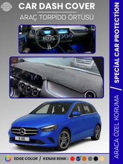 MERCEDES B-CLASS W247 (2019-2023) Uyumlu Torpido Örtüsü Araca Özel Ön Göğüs Koruma